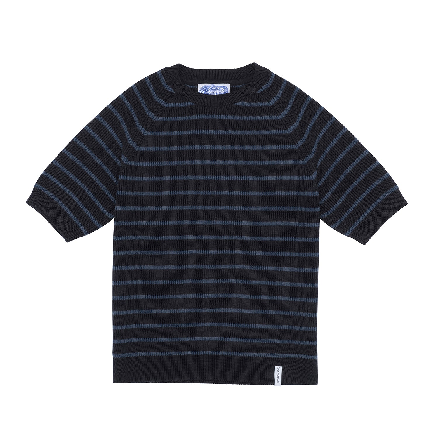 The Ribbed Breton Top – Navy