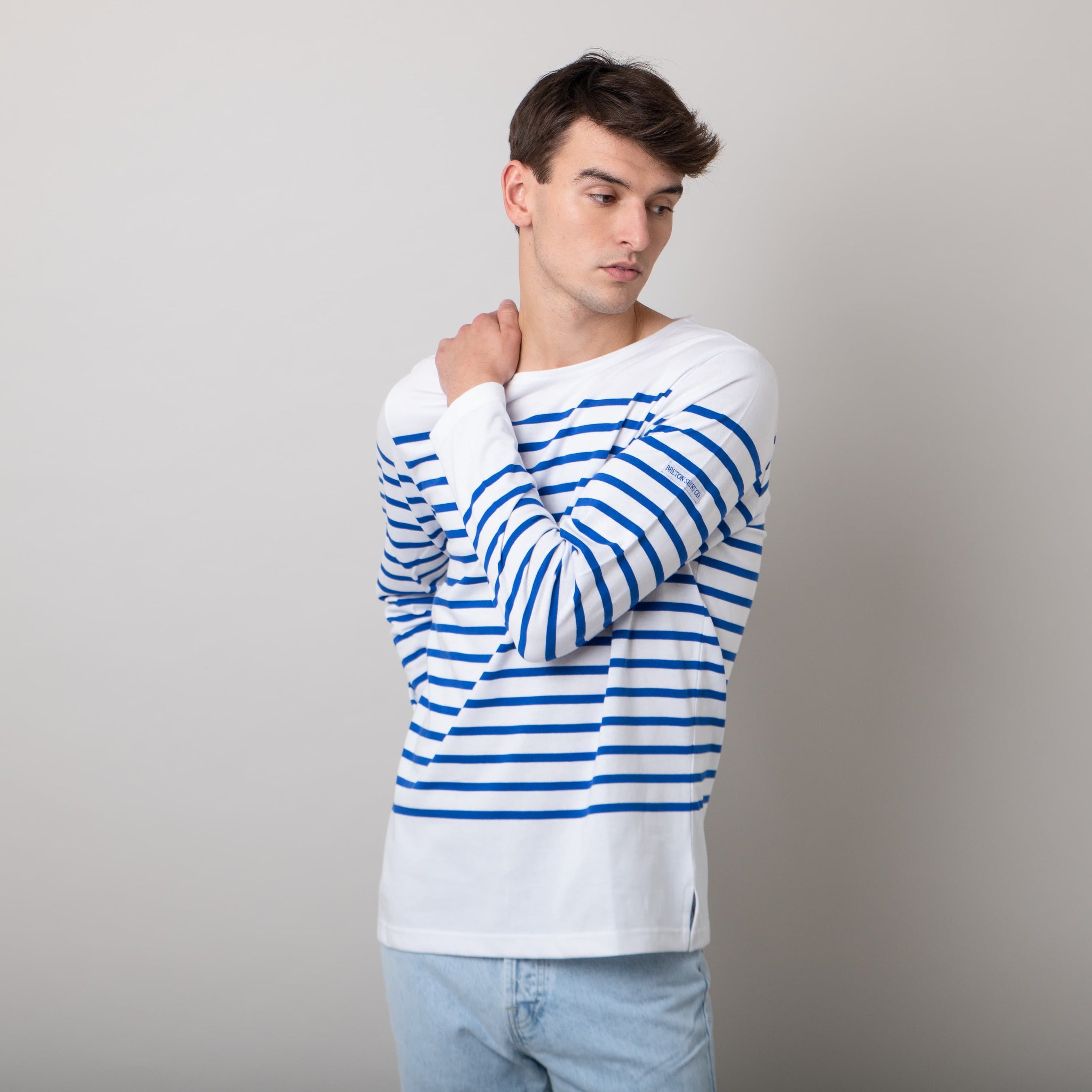 picasso breton shirt blue stripe