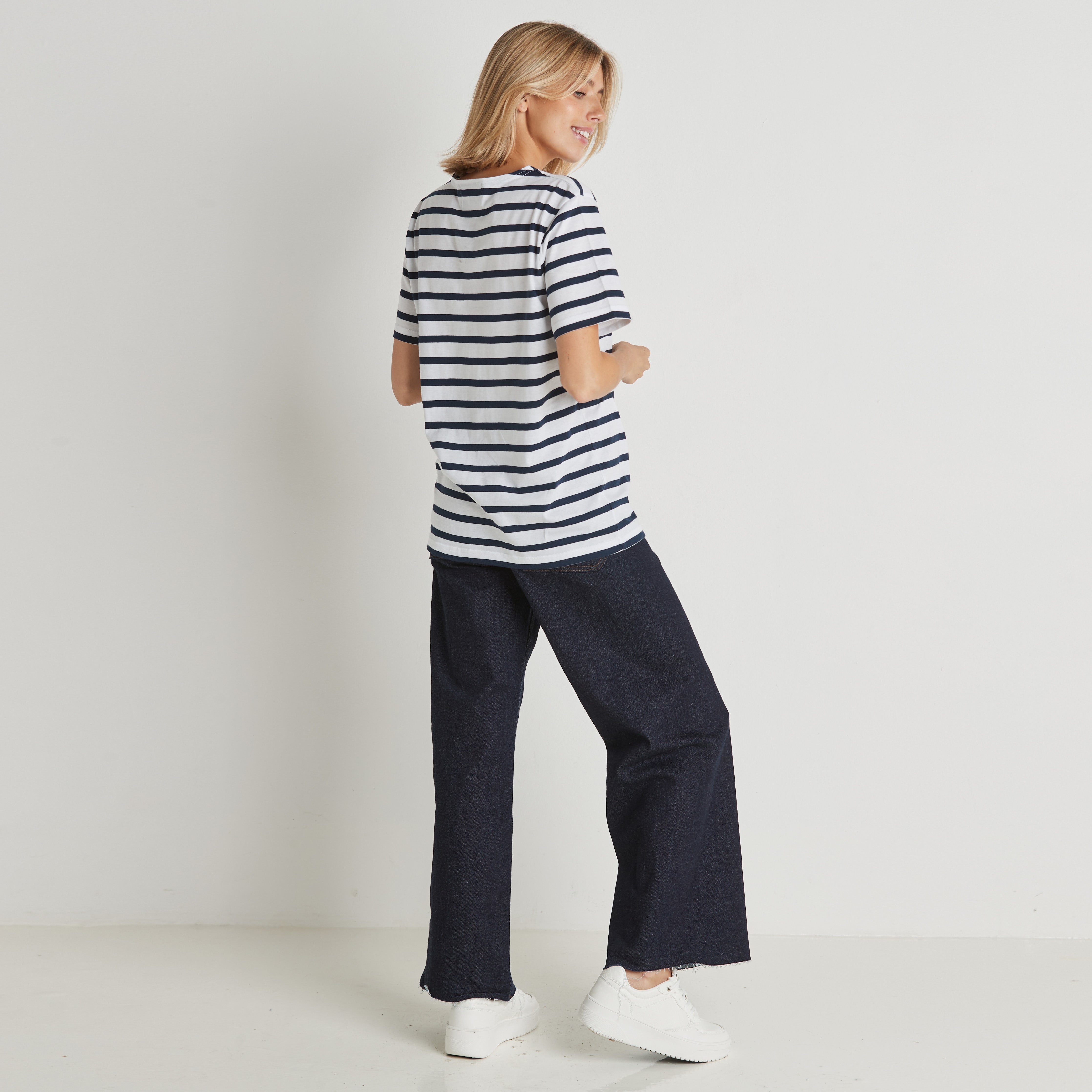 Breton T-Shirt With Pocket