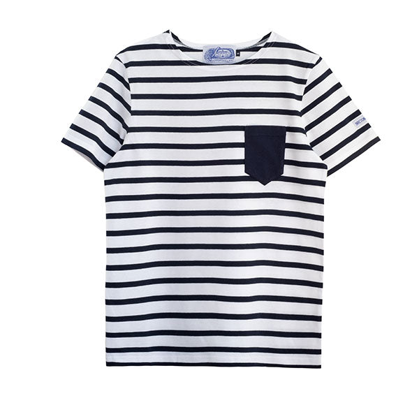 Breton T-Shirt With Pocket