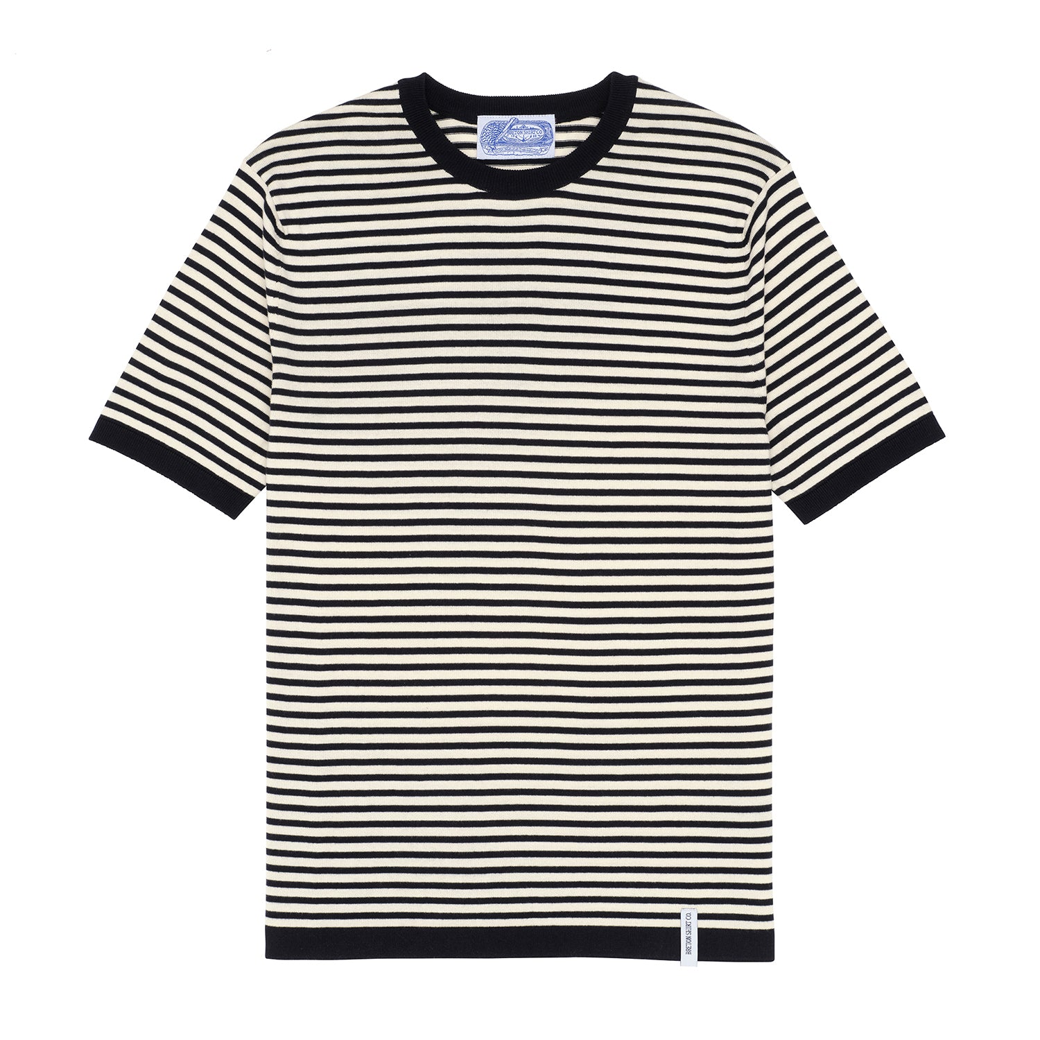 The Fine Knit Narrow Breton Tee