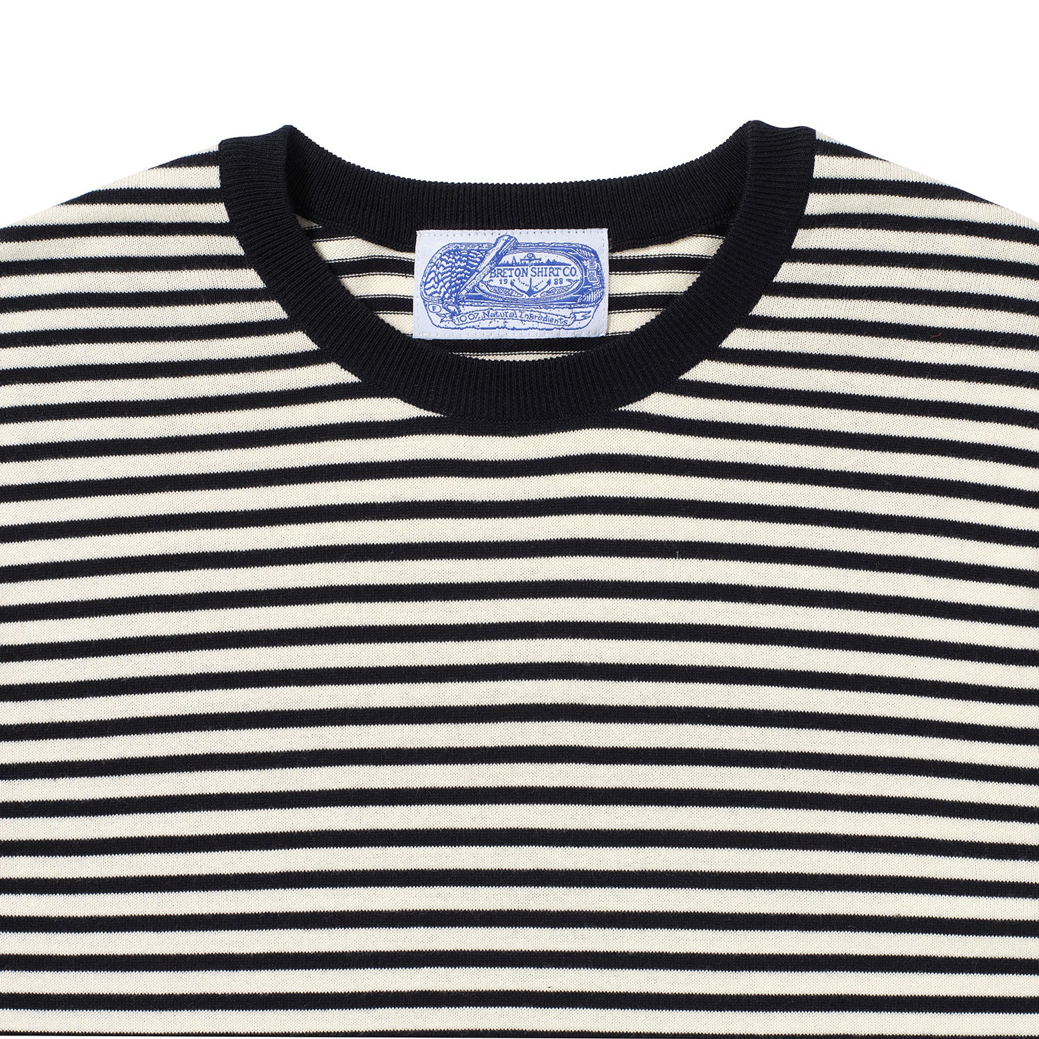 The Fine Knit Narrow Breton Tee
